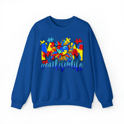 Autism Mom life Crewneck