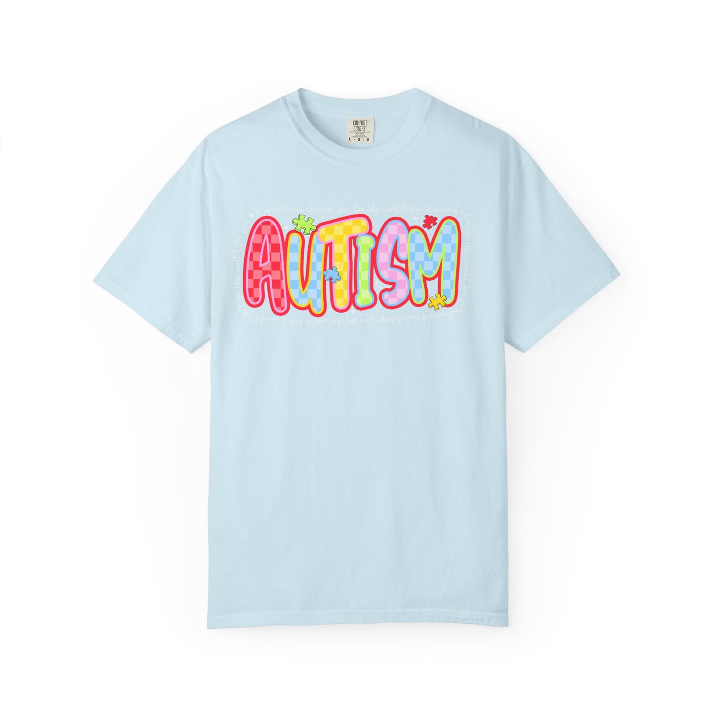T-Shirt — Colorful 'Autism' Pride Graphic Tee