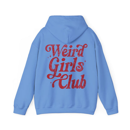 Weird Girls Club Unisex Hoodie - Cozy Sweatshirt for Feminists, Gifts for Her, Casual Wear, Group Events