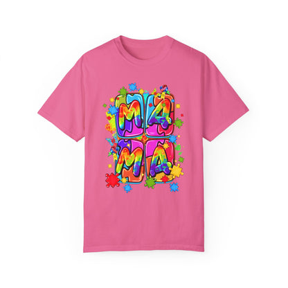 puzzle piece mama Unisex Garment-Dyed T-shirt