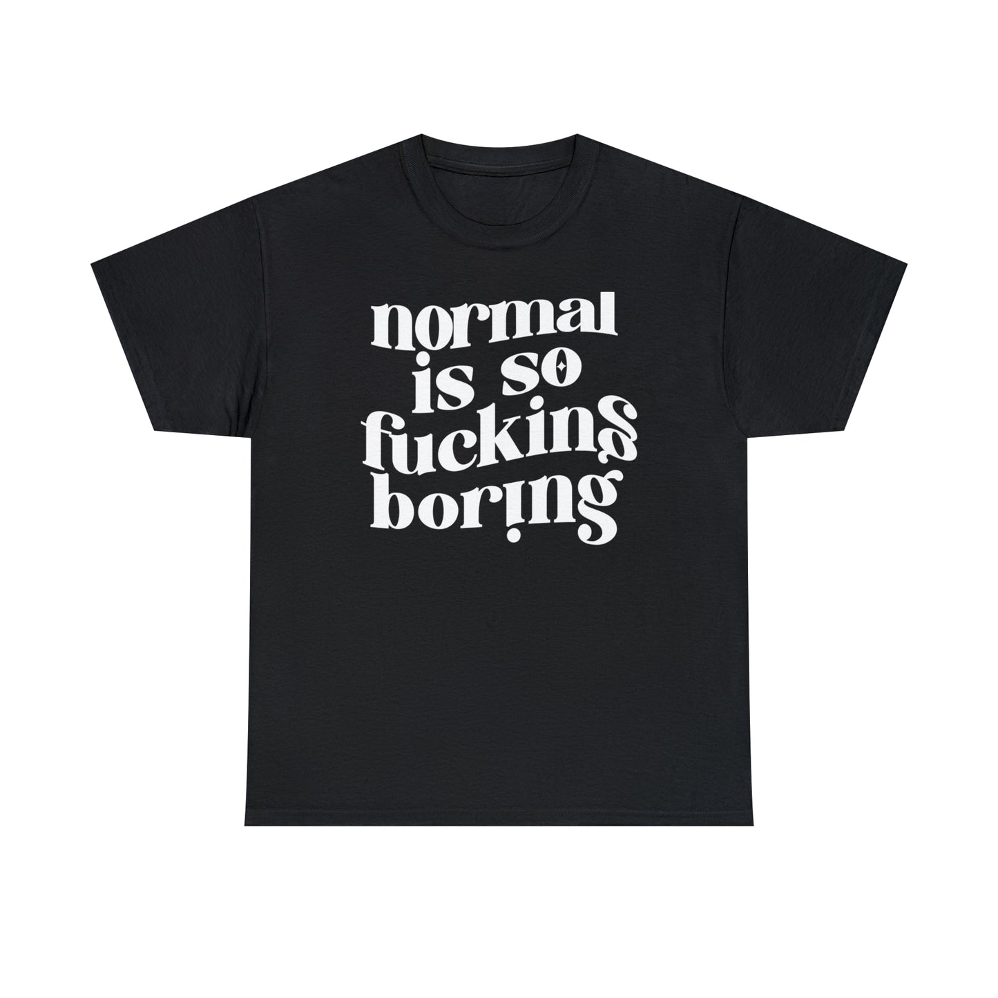 Don't be boring Unisex Heavy Cotton Tee