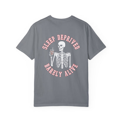 Sleep deprived Unisex Garment-Dyed T-shirt