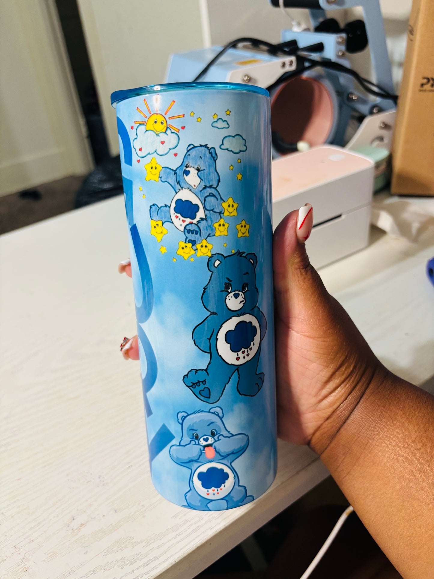 Grumpy 20oz sublimation tumbler