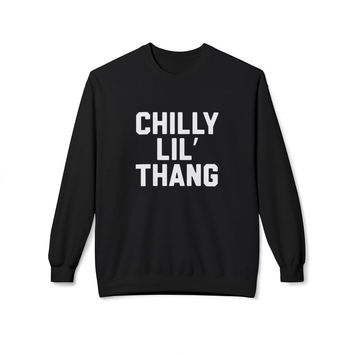 Chilly lil thang Unisex Midweight Softstyle Fleece Crewneck Sweatshirt