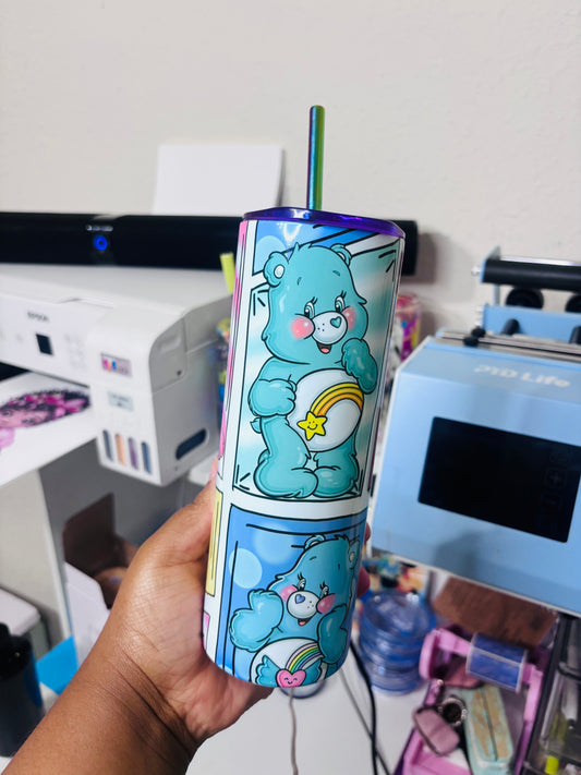 Cute care bears 20 tumbler