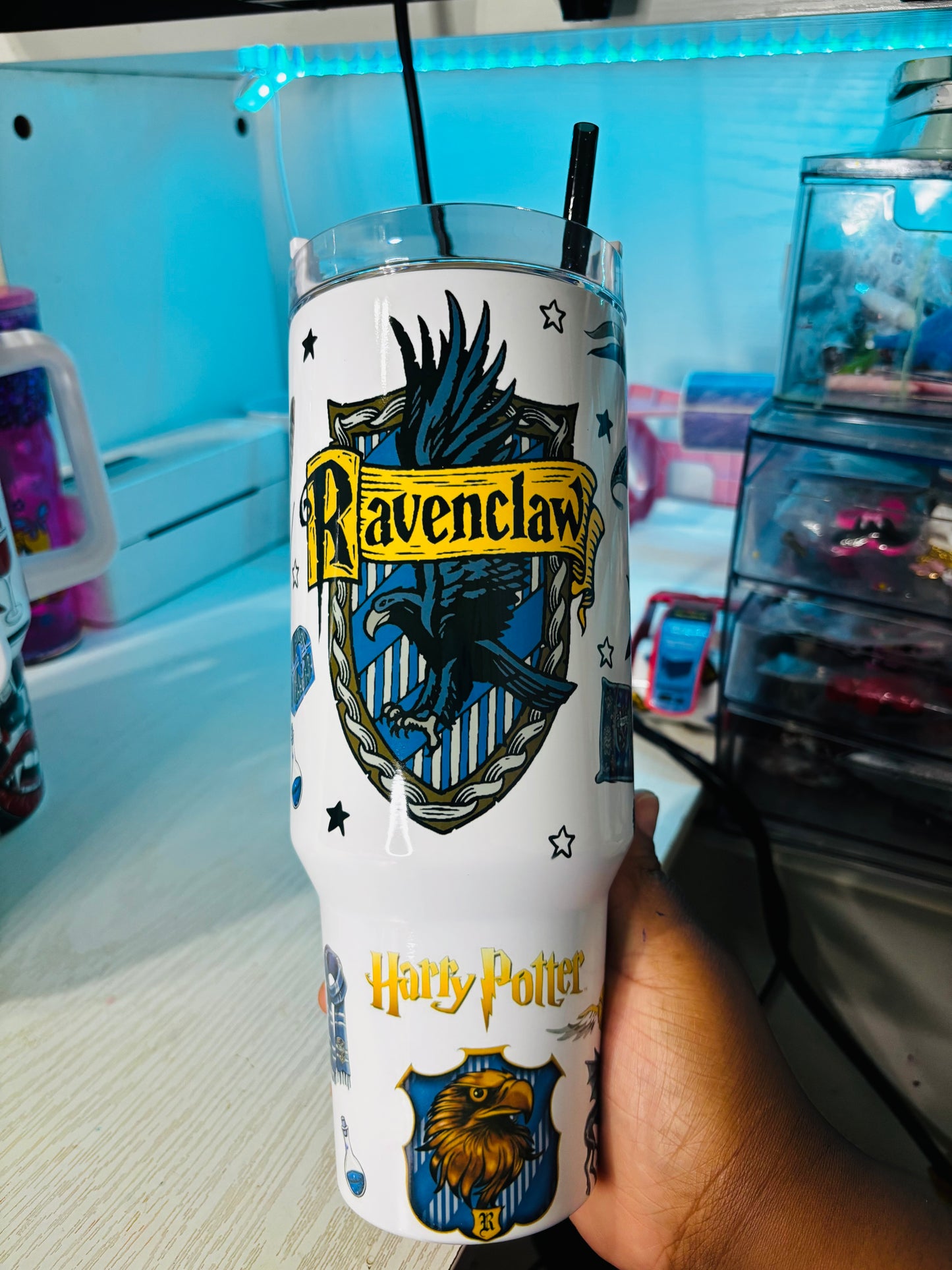 Ravenclaw house 40oz tumbler