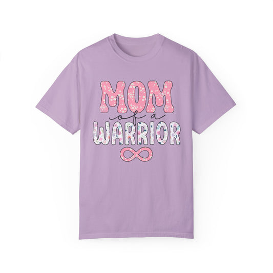 mom of a warrior Unisex Garment-Dyed T-shirt