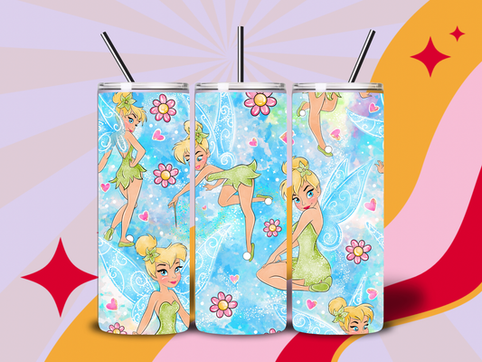 Blue tink 20oz tumbler