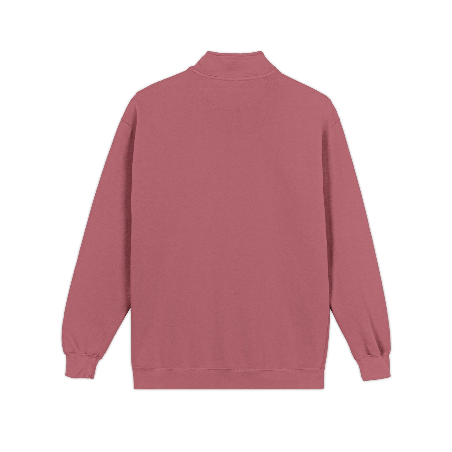 Quarter-Zip Sweatshirt — 'Be Kind' Pink Graphic