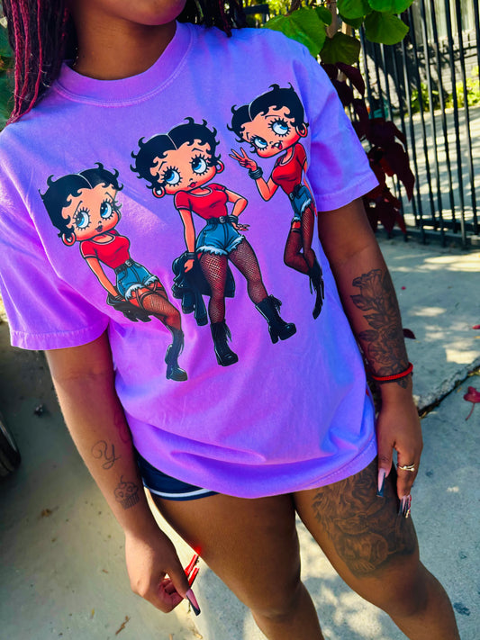 Betty Boop Vintage-Inspired Unisex T-Shirt