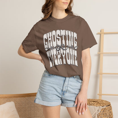 Ghosting everyone Unisex Garment-Dyed T-shirt