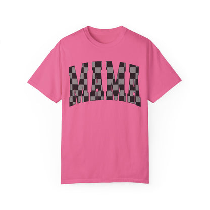 checkered mama Unisex Garment-Dyed T-shirt