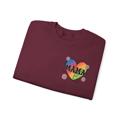 somebodys proud autism mama Unisex Heavy Blend™ Crewneck Sweatshirt