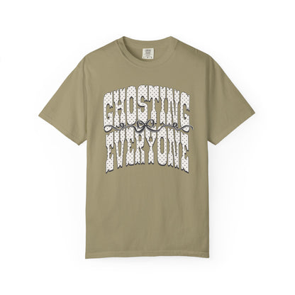 Ghosting everyone Unisex Garment-Dyed T-shirt