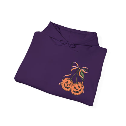 Cherry Halloween Pumpkin Hoodie