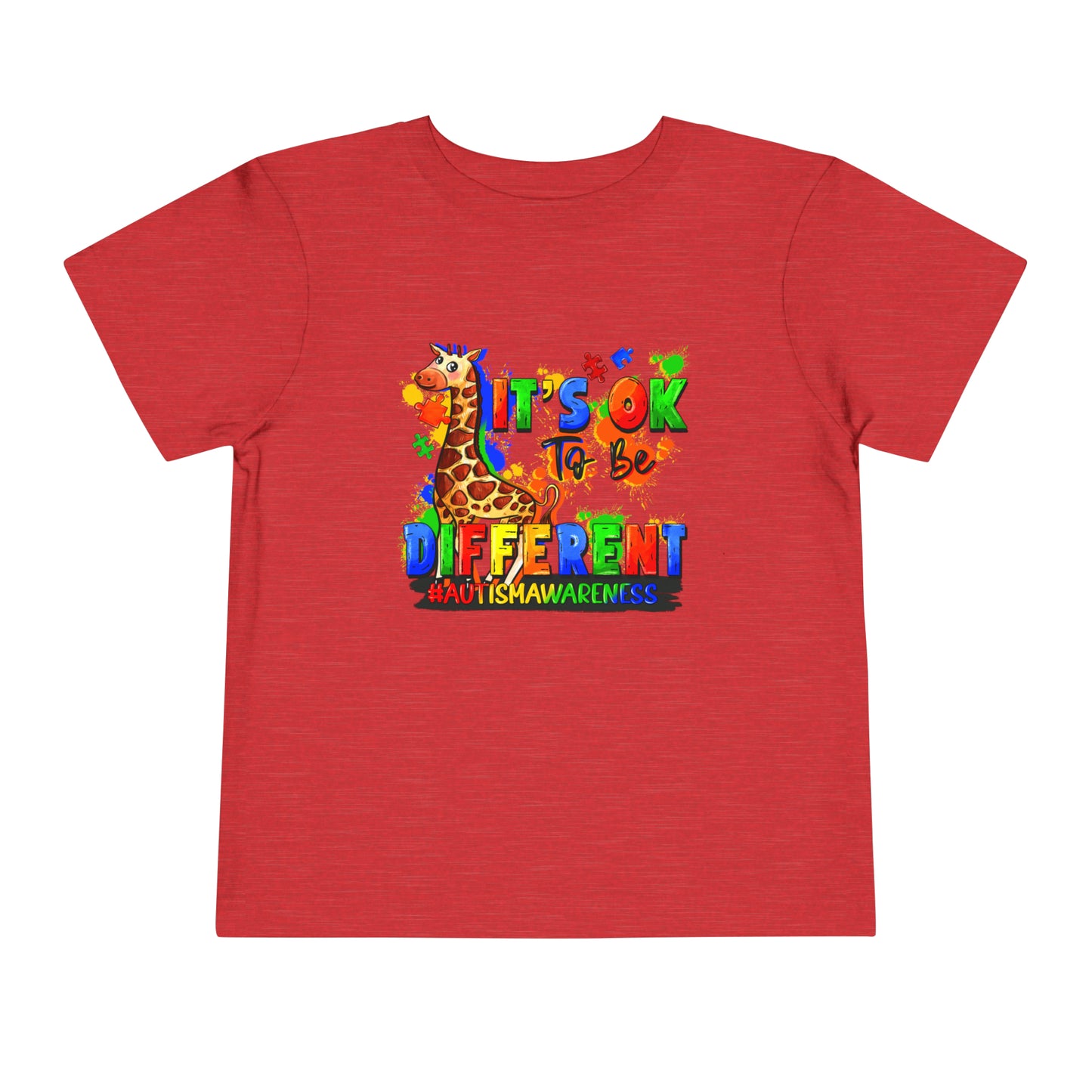 its okay to be different Toddler Short Sleeve Tee