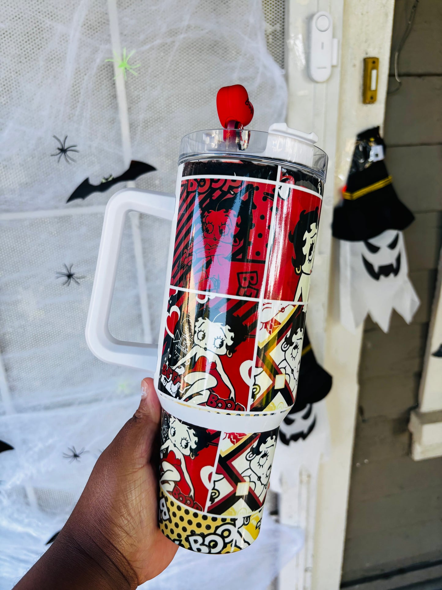 Comic Betty boop 40oz tumbler