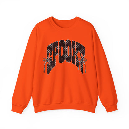 Bow spooky Unisex Heavy Blend™ Crewneck Sweatshirt