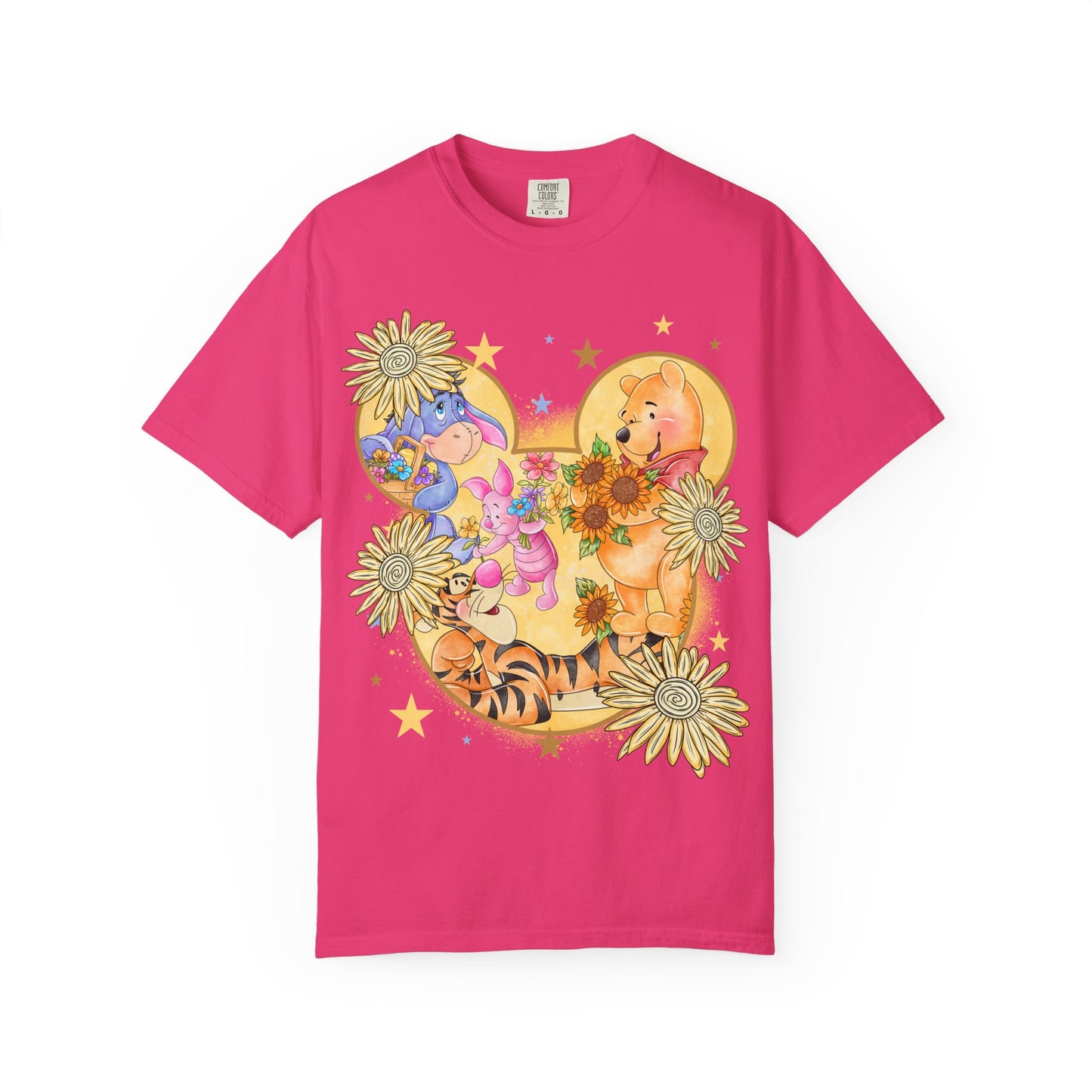 Pooh and crew Unisex Garment-Dyed T-shirt