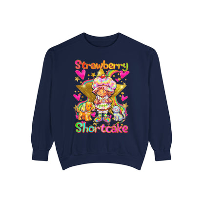 Strawberry Shortcake Sweatshirt — Vintage Cute Character Pullover