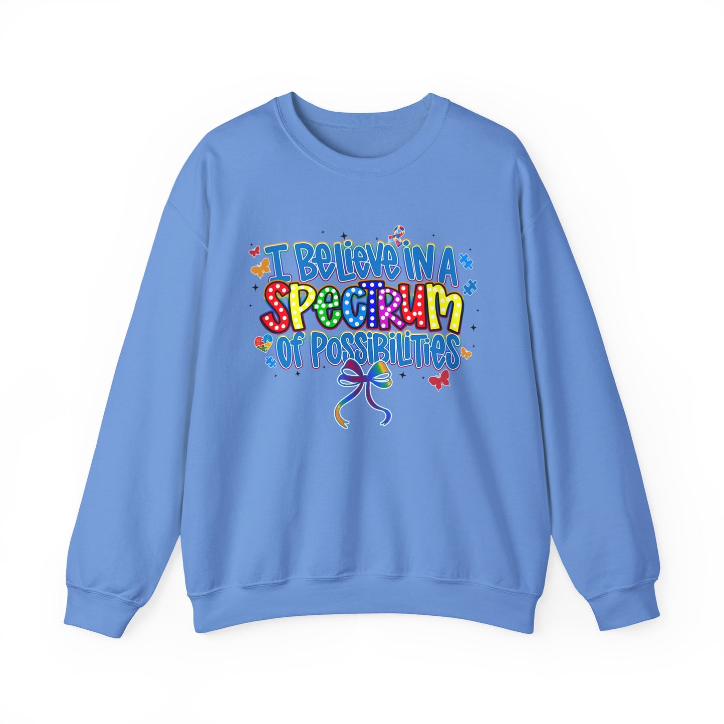 "I Believe in a Spectrum of Possibilities" Colorful Pride Design