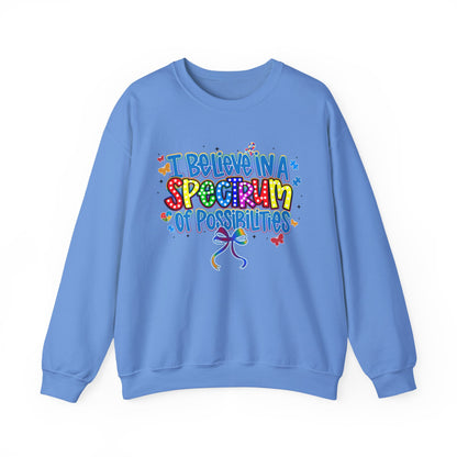 "I Believe in a Spectrum of Possibilities" Colorful Pride Design