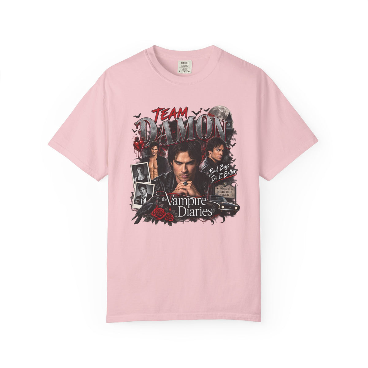 Team Damon Unisex Garment-Dyed T-shirt