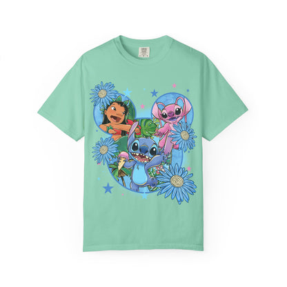 Blue monster t-shirt
