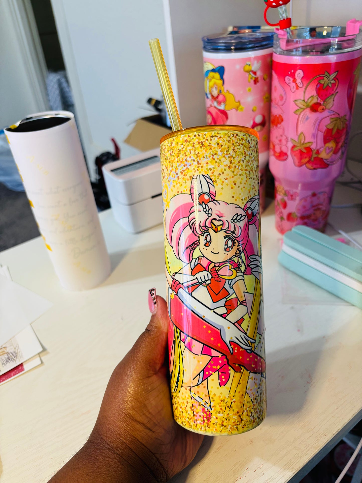 Sailor moon 20oz tumbler