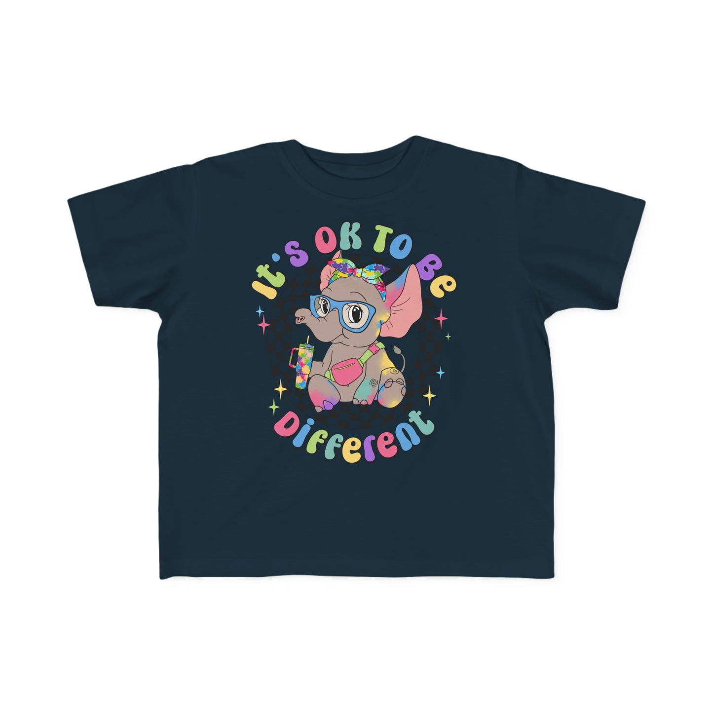 its okay to be different Toddler's Fine Jersey Tee