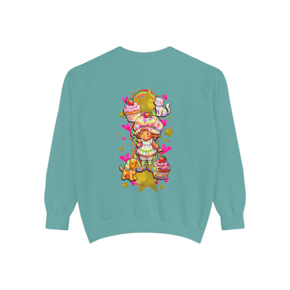 Strawberry Shortcake Sweatshirt — Vintage Cute Character Pullover