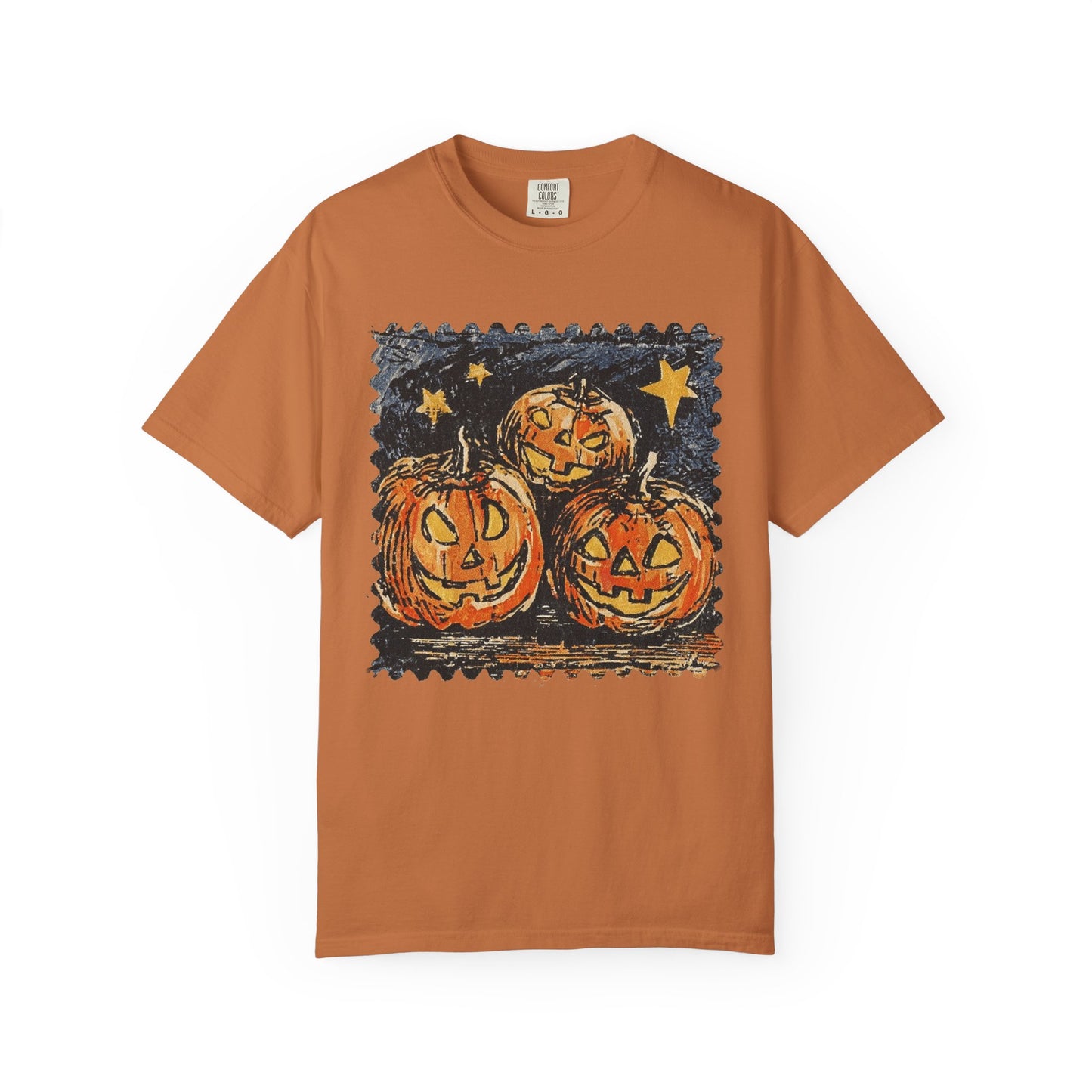 Midnight pumpkins Unisex Garment-Dyed T-shirt