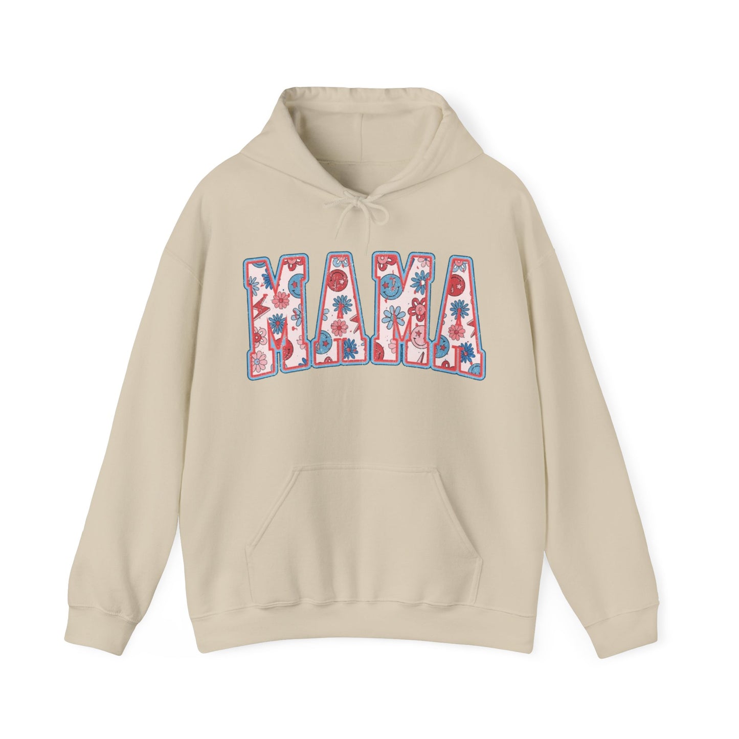 Smiley mama Unisex Heavy Blend™ Hooded Sweatshirt