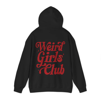 Weird Girls Club Unisex Hoodie - Cozy Sweatshirt for Feminists, Gifts for Her, Casual Wear, Group Events