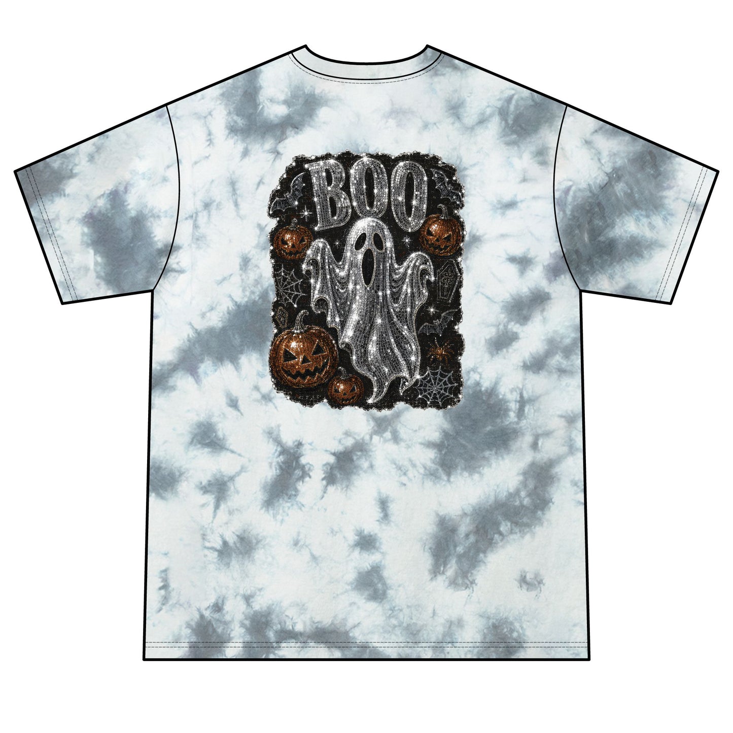Ghost Unisex Crystal Tie-Dye Tee