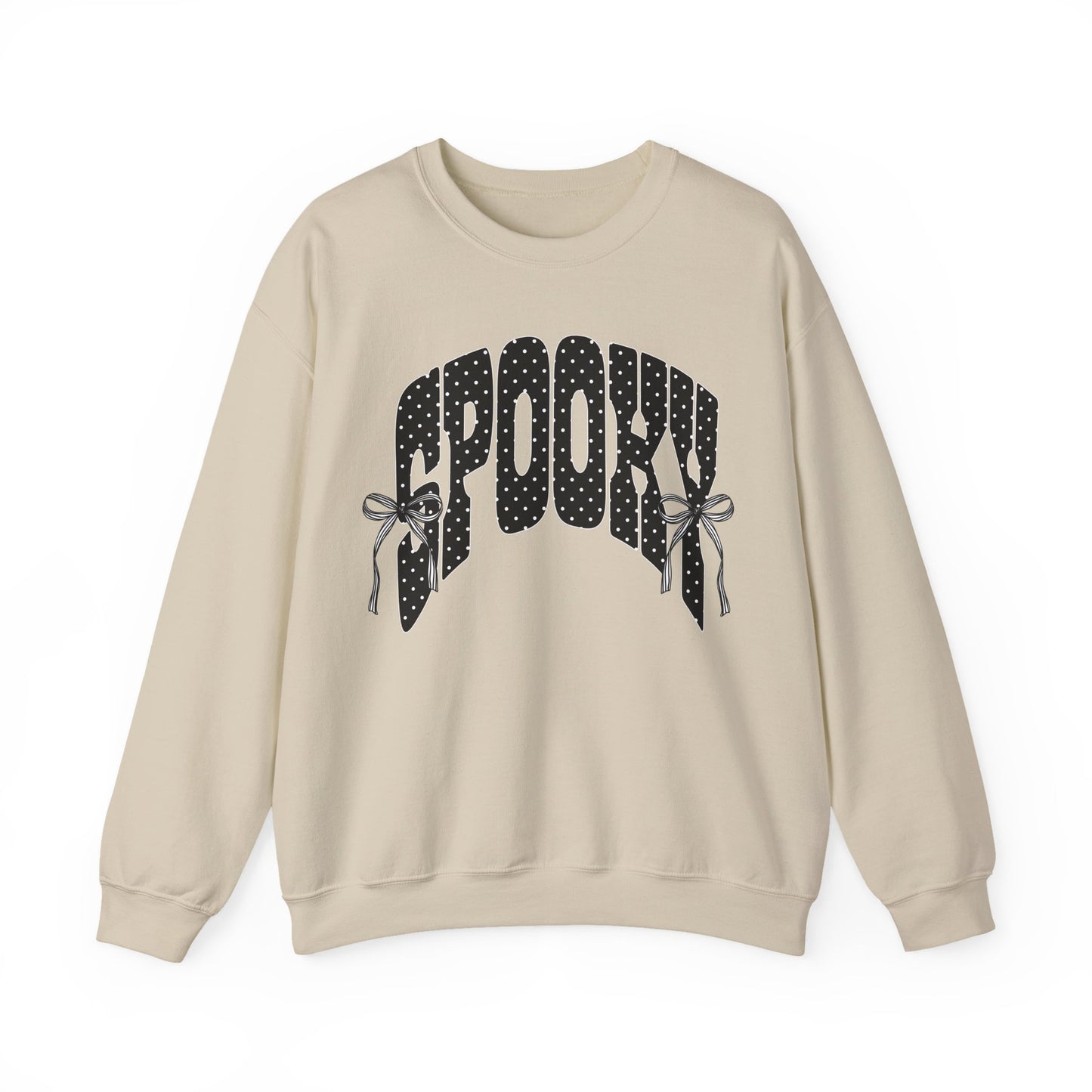 Bow spooky Unisex Heavy Blend™ Crewneck Sweatshirt