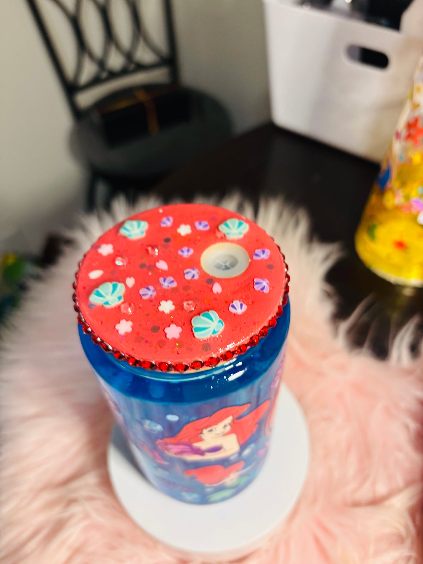 Ariel 16oz snow globe cup