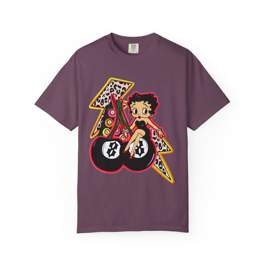 Betty Boop Retro Roller Lightning Tee