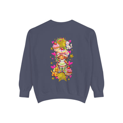 Strawberry Shortcake Sweatshirt — Vintage Cute Character Pullover