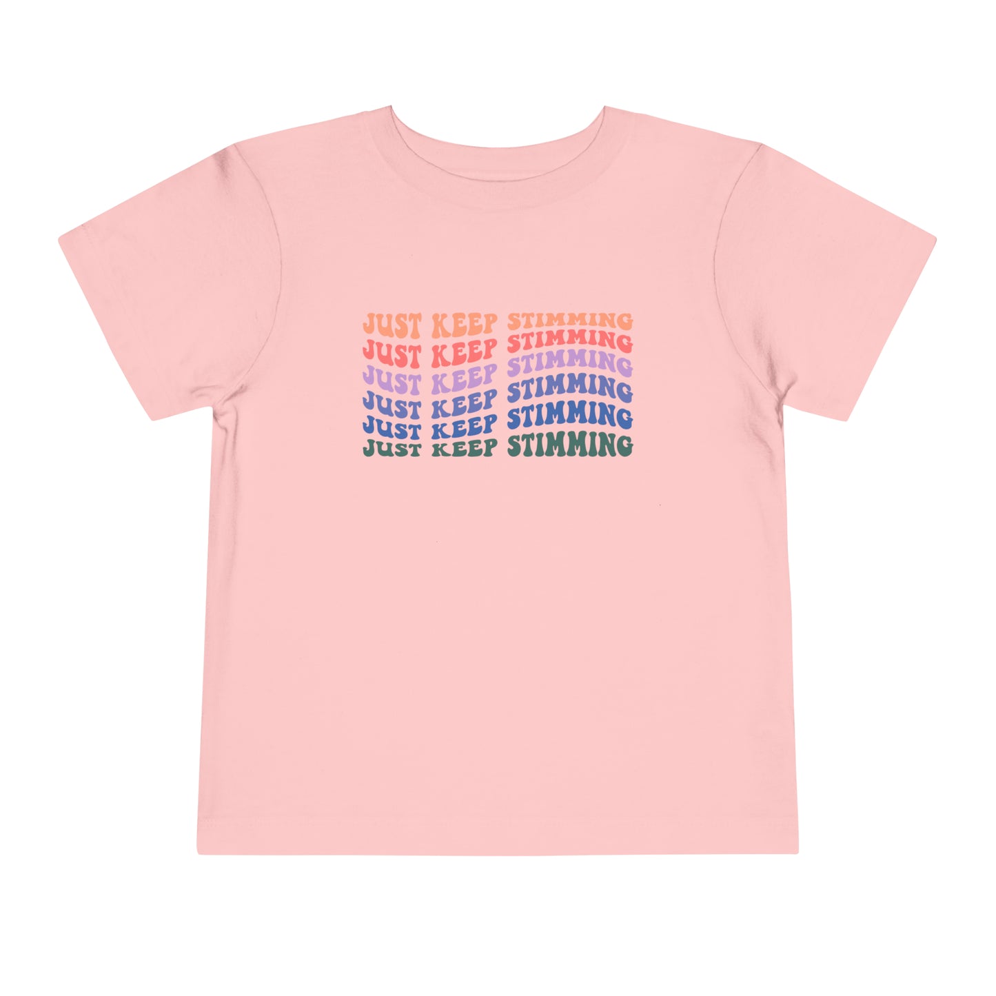 just keep stimming Toddler Short Sleeve Tee