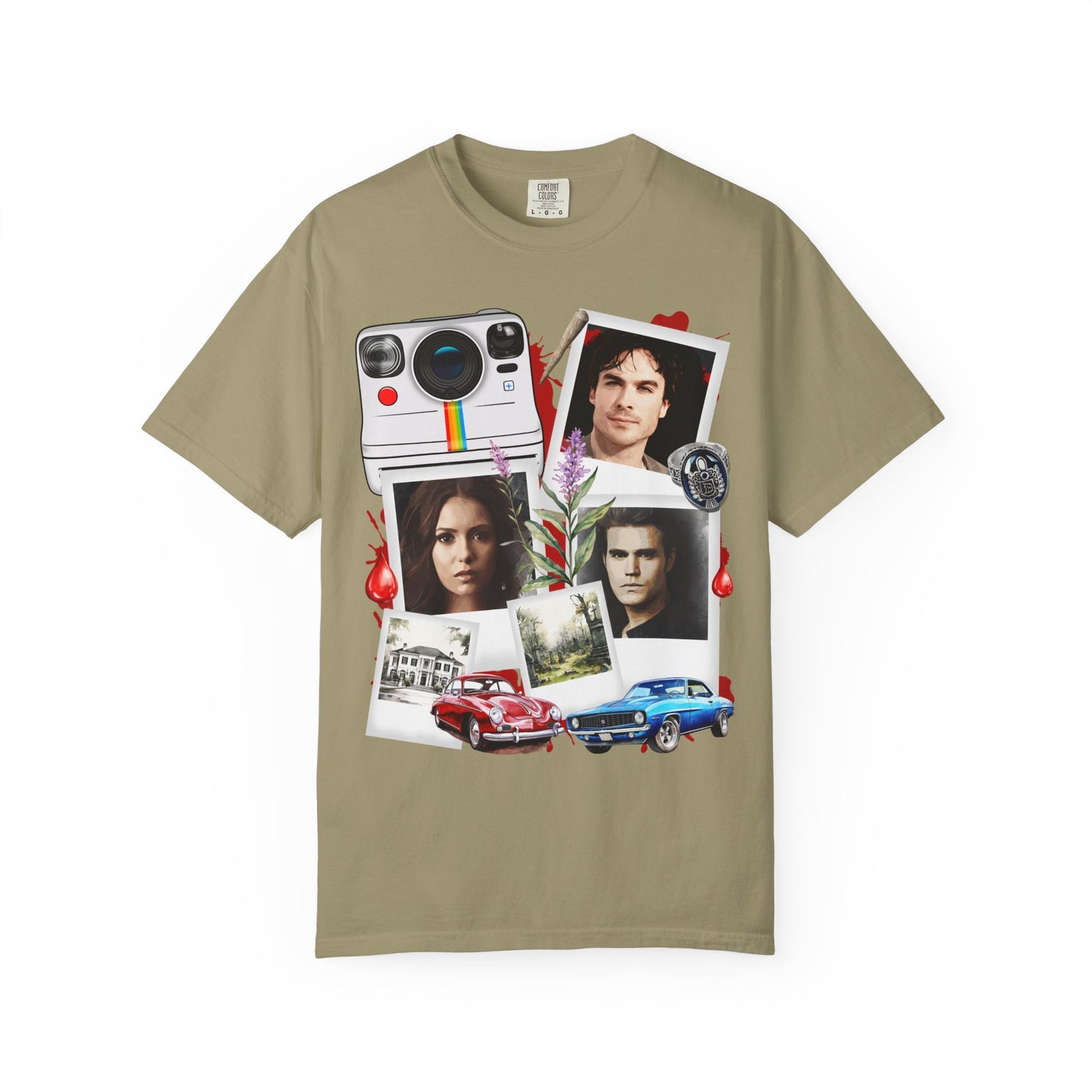 Vampire diaries Photo Collage T-Shirt