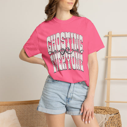 Ghosting everyone Unisex Garment-Dyed T-shirt