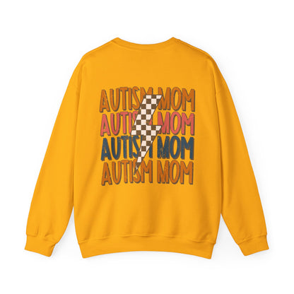 autism mom Unisex Heavy Blend™ Crewneck Sweatshirt