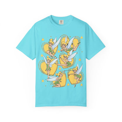 Tink Fairy T-Shirt, Magical Pixie Tee, Fun Graphic Shirt, Summer Vibes Top, Gift for Fairy Lovers