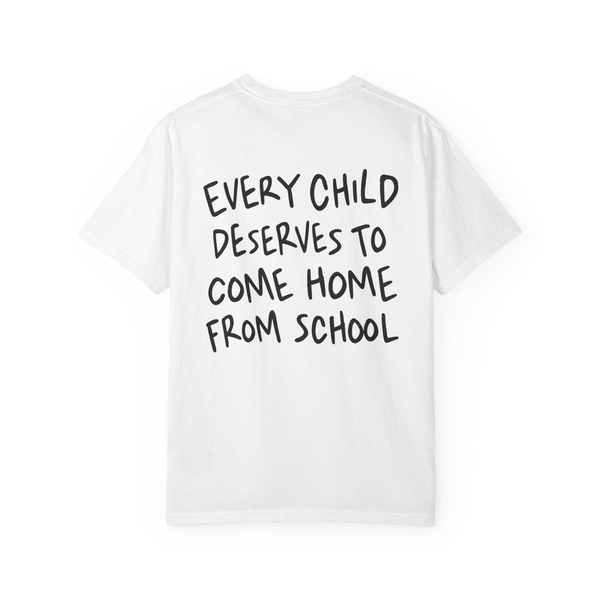 Every child back design Unisex Garment-Dyed T-shirt