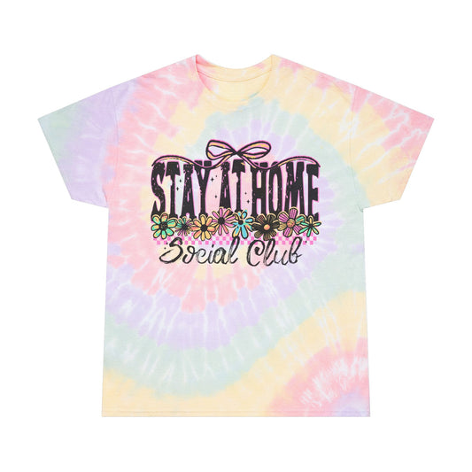 Stay-at-Home Spiral Tie-Dye Tee