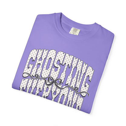 Ghosting everyone Unisex Garment-Dyed T-shirt