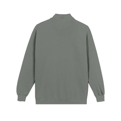 Quarter-Zip Sweatshirt — 'Be Kind' Pink Graphic