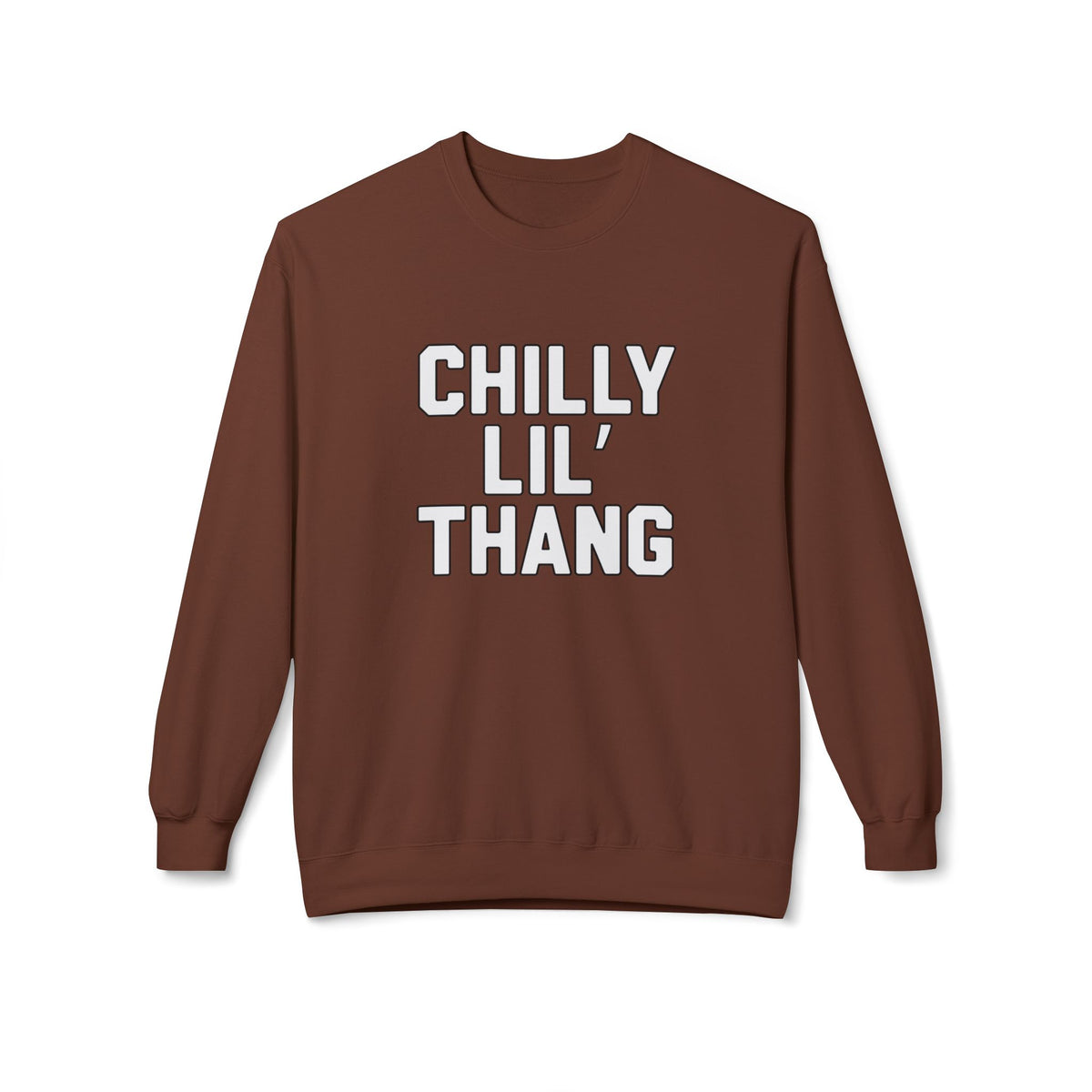Chilly lil thang Unisex Midweight Softstyle Fleece Crewneck Sweatshirt
