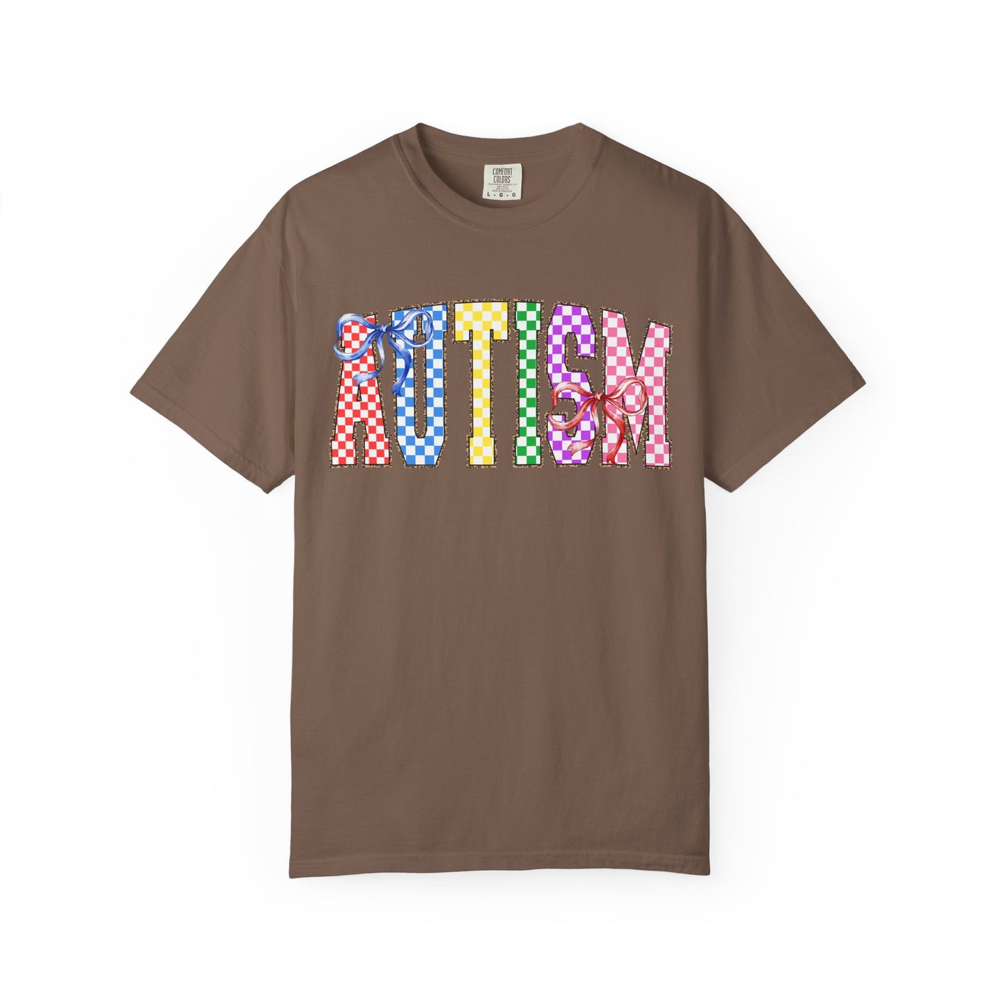 Autism Puzzle Pattern T-Shirt — Colorful Awareness Tee